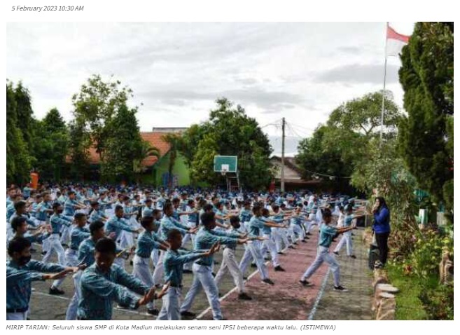 Lestarikan Kearifan Lokal Pencak Silat Melalui Senam IPSI