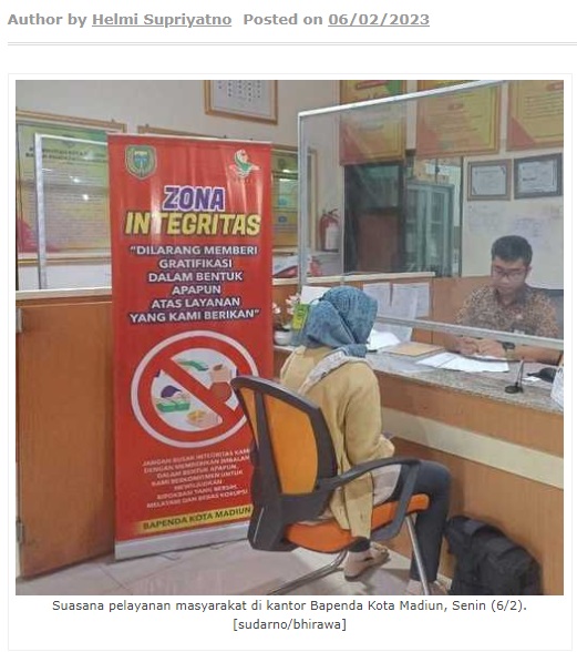 Capaian PAD 2022 Kota Madiun Lampaui Target