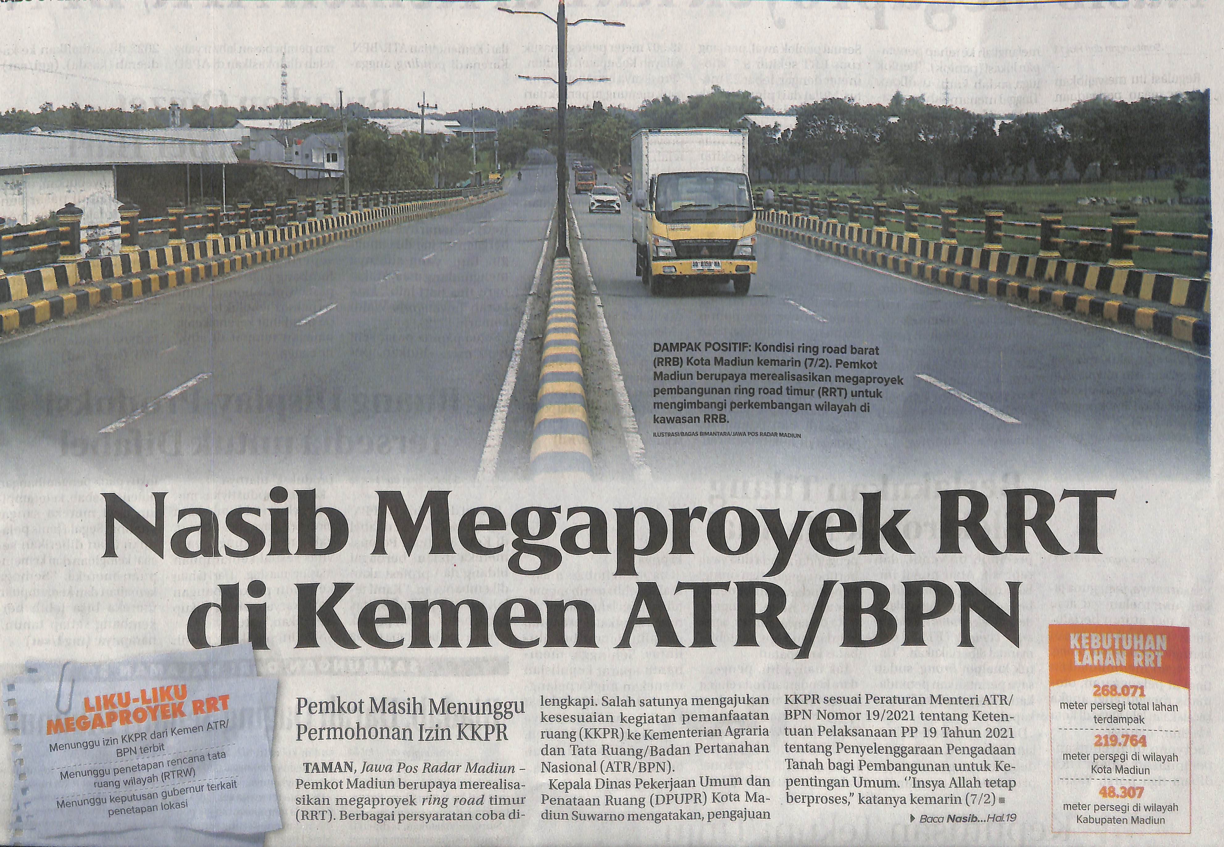 Nasib Megaproyek RRT di Kemen ATR/BPN