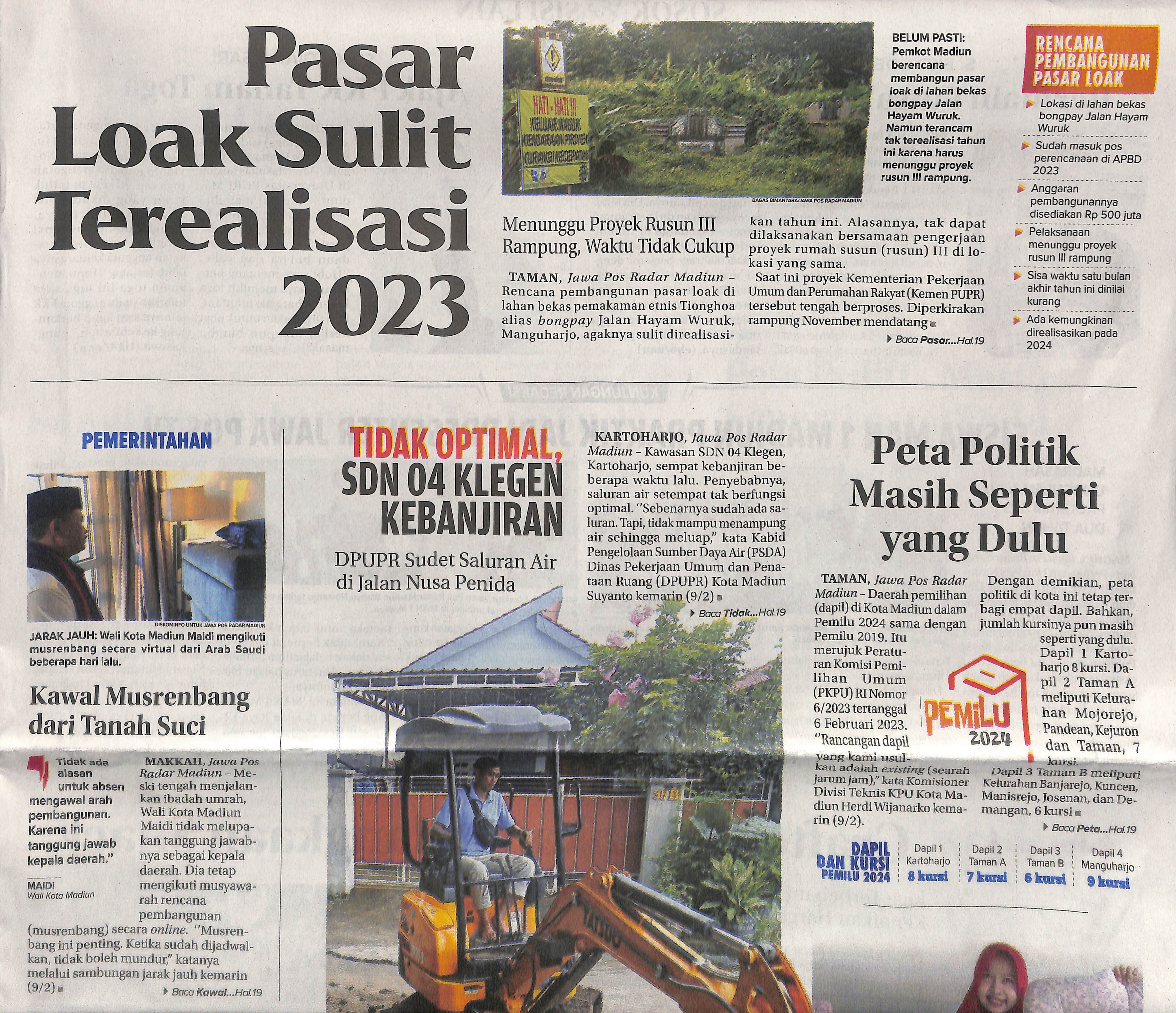 Pasar Loak Sulit Terealisasi 2023, Menunggu Proyek Rusun III Rampung, Waktu Tidak Cukup