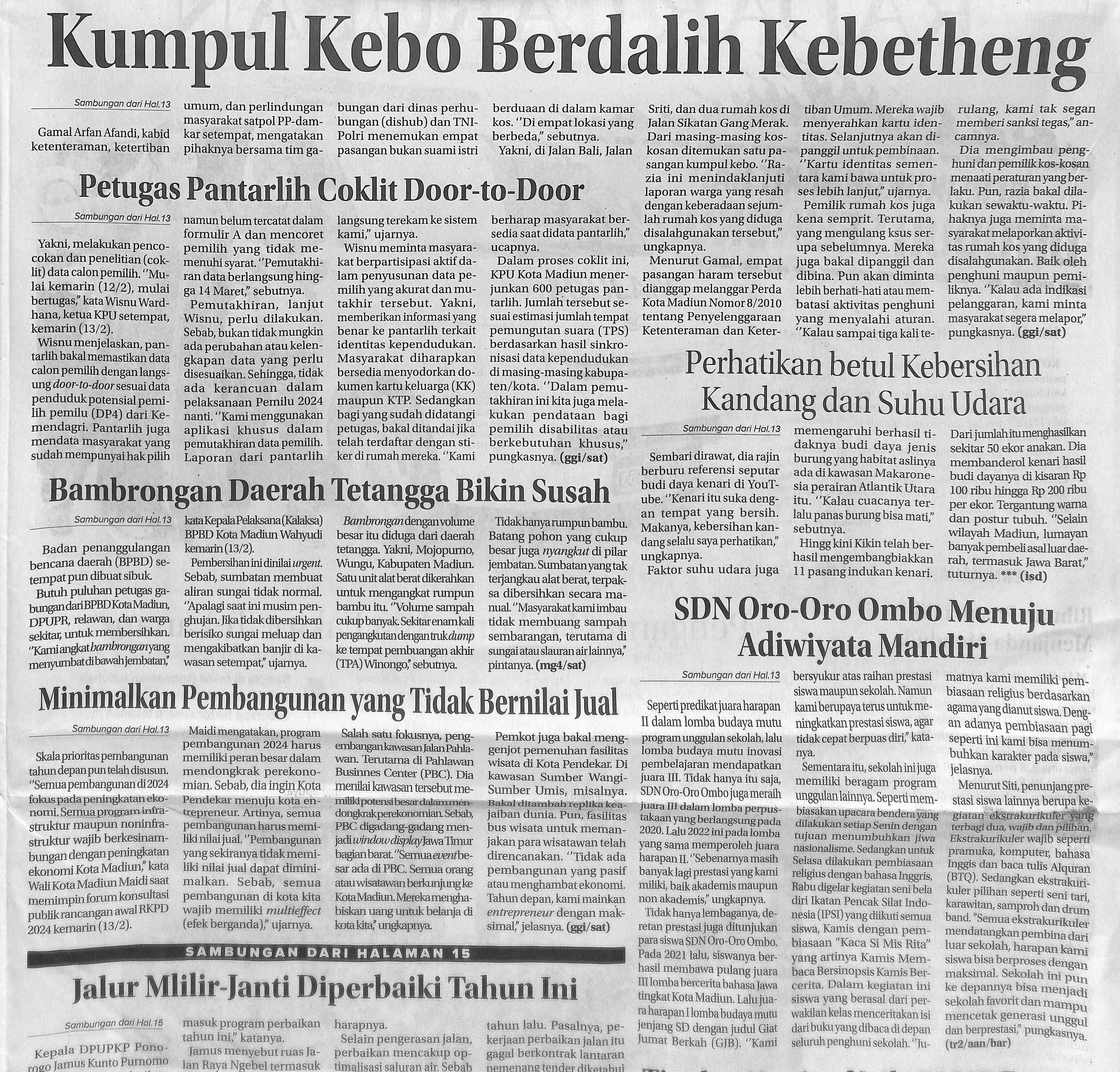 Bambrongan Daerah Tetangga Bikin Susah