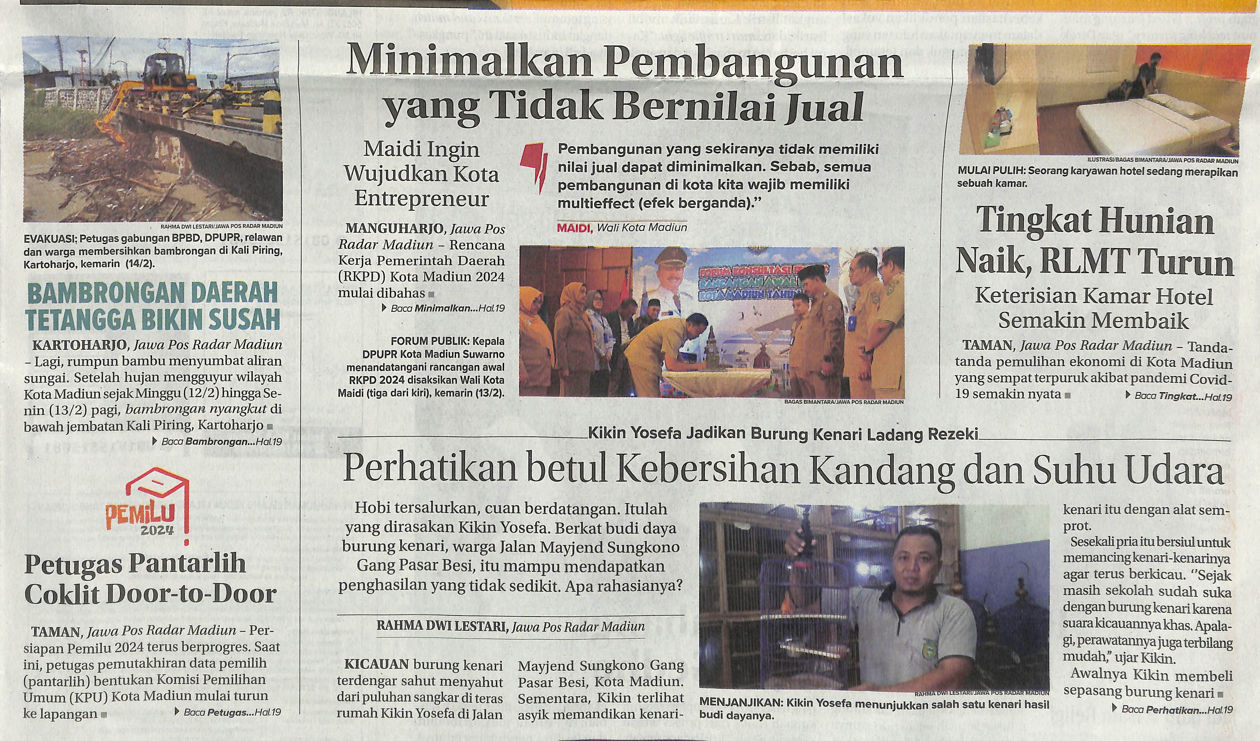 Minimalkan Pembangunan yang Tidak Bernilai Jual, Maidi Ingin Wujudkan Kota Entrepreneur