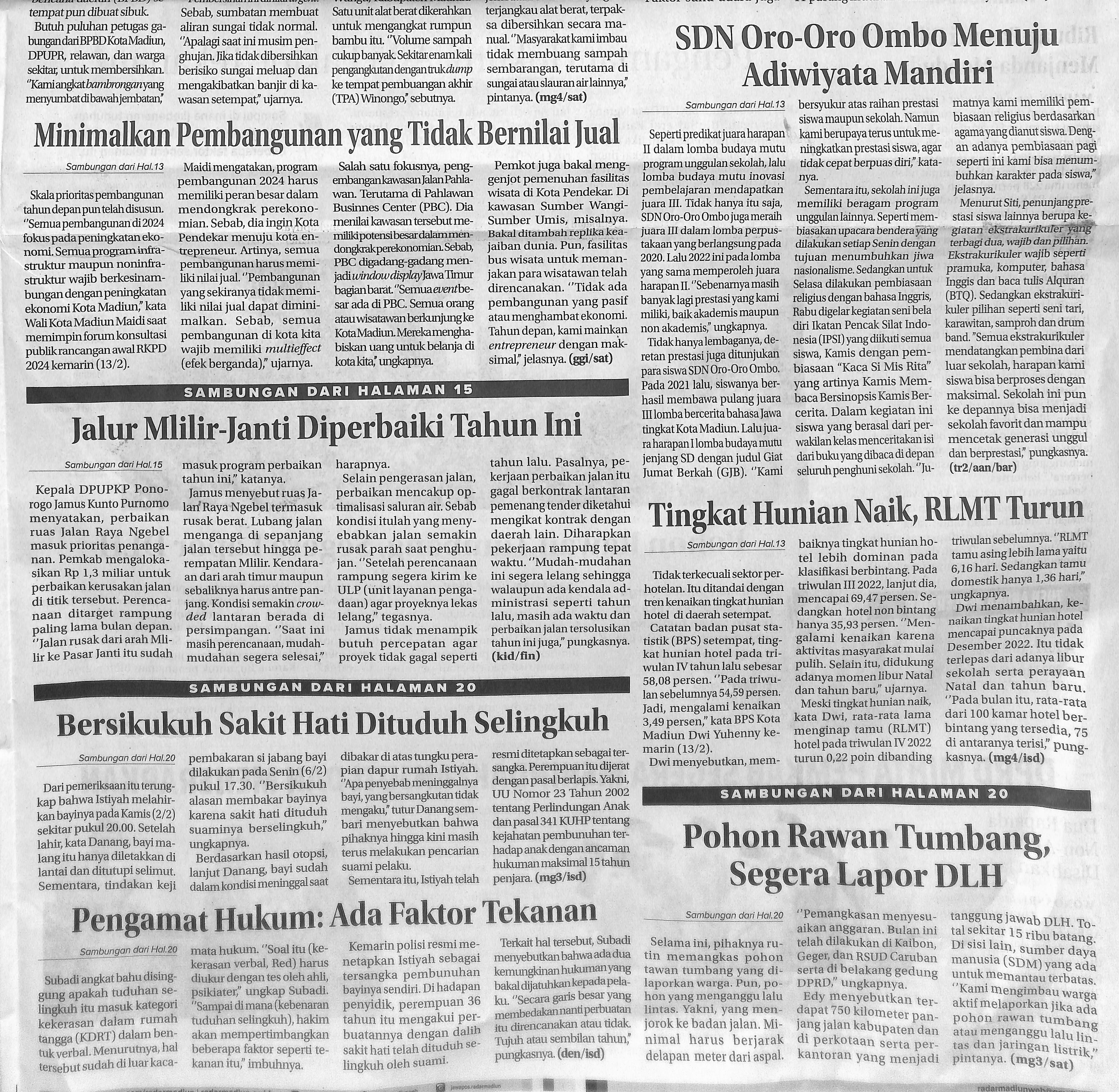 Tingkatkan Hunian Naik, RLMT Turun, Keterisian Kamar Hotel Semakin Membaik
