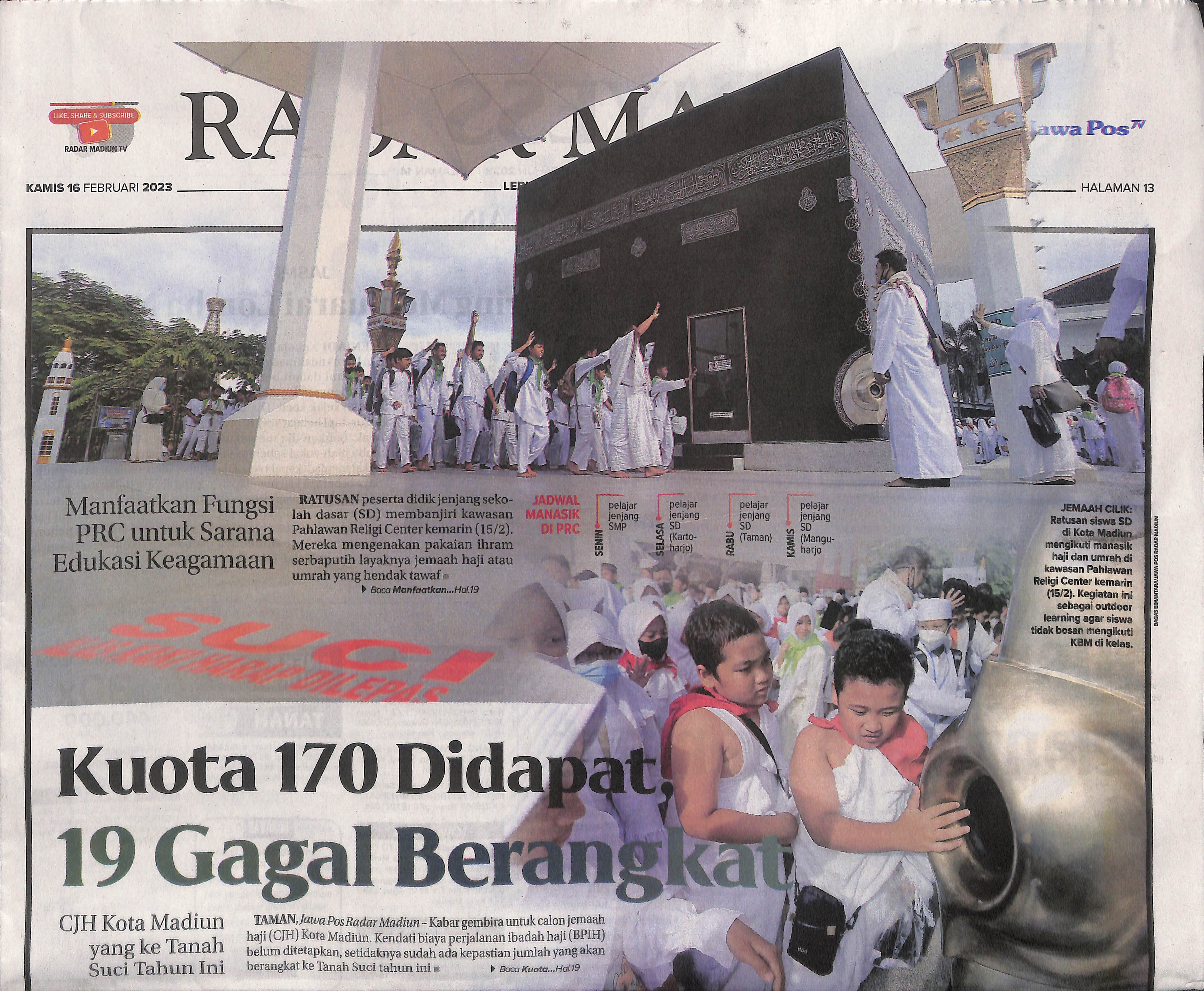Manfaatkan Fungsi PRC untuk Sarana Edukasi Keagamaan