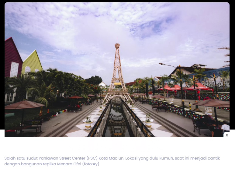 Berkunjung Ke Kota Madiun, Dari Singapura ke Paris Prancis Cukup Jalan Kaki