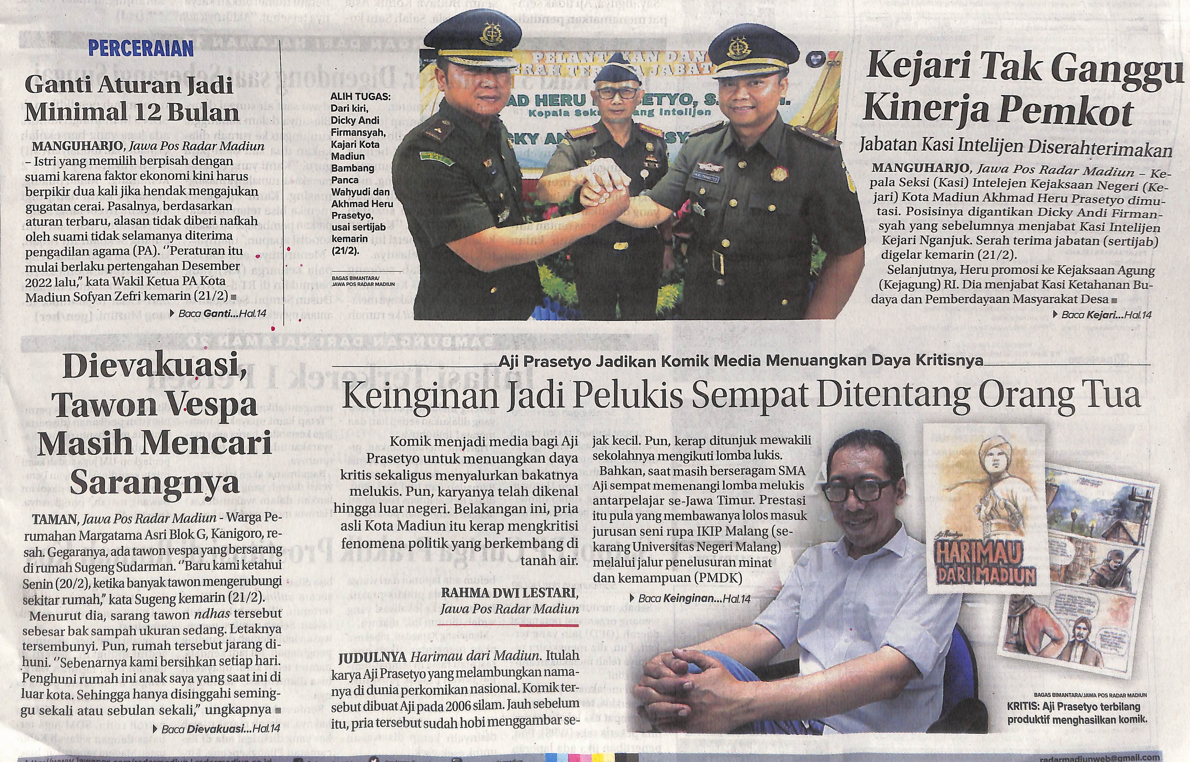 Dievakuasi Tawon Vespa Masih Mencari Sarangnya