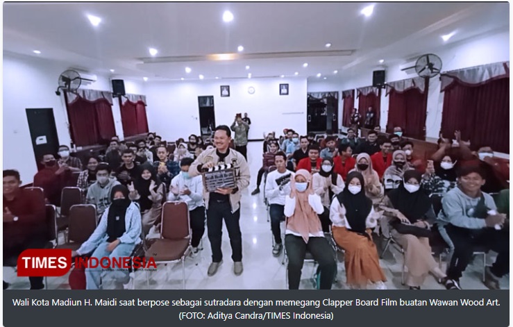 Hadiri Workshop Peserta Madiun Festival Film, Ini Kata Wali Kota Madiun, Maidi