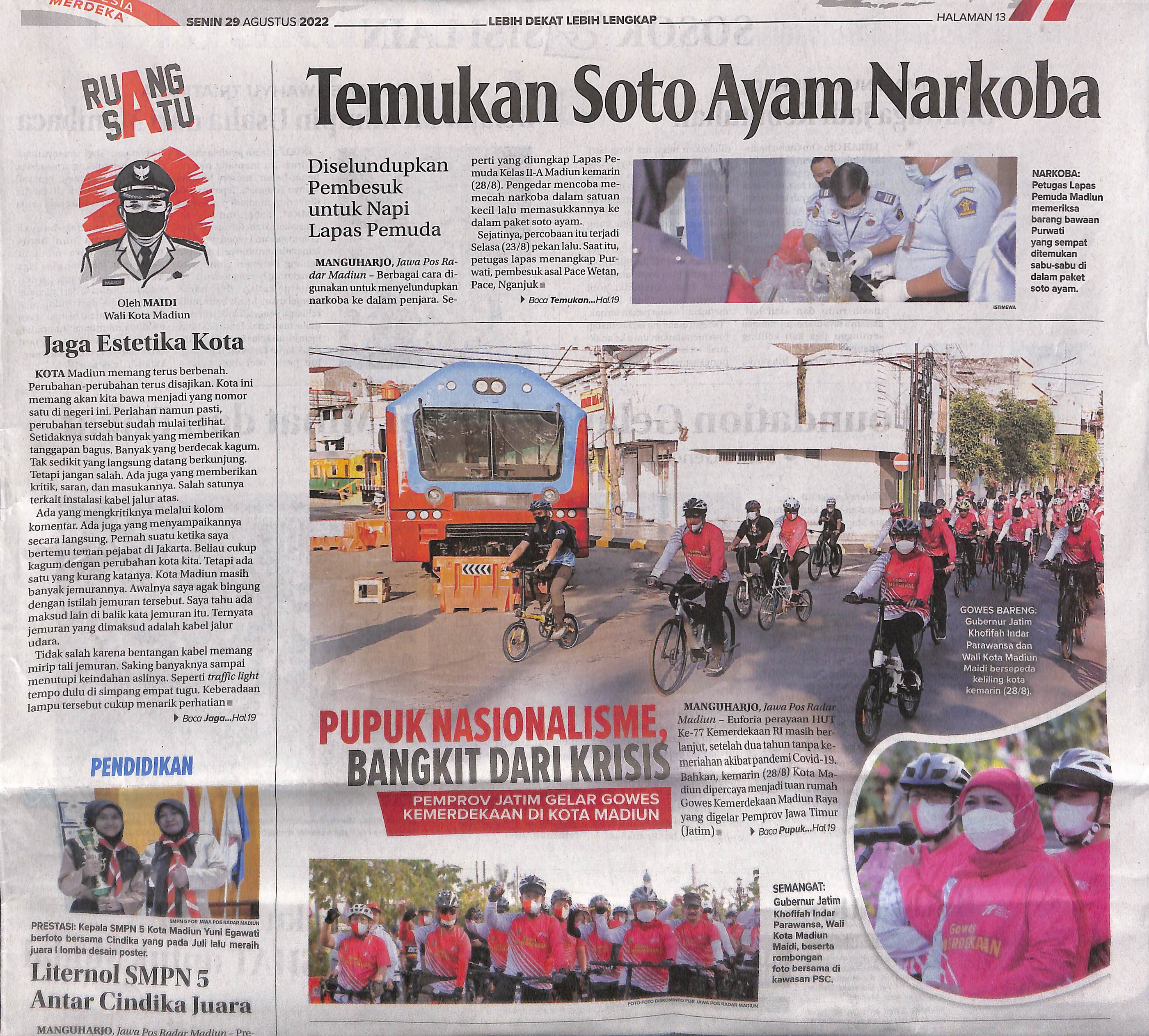 Temukan Soto Ayam Narkoba, Diselundupkan Pembesuk Untuk Napi