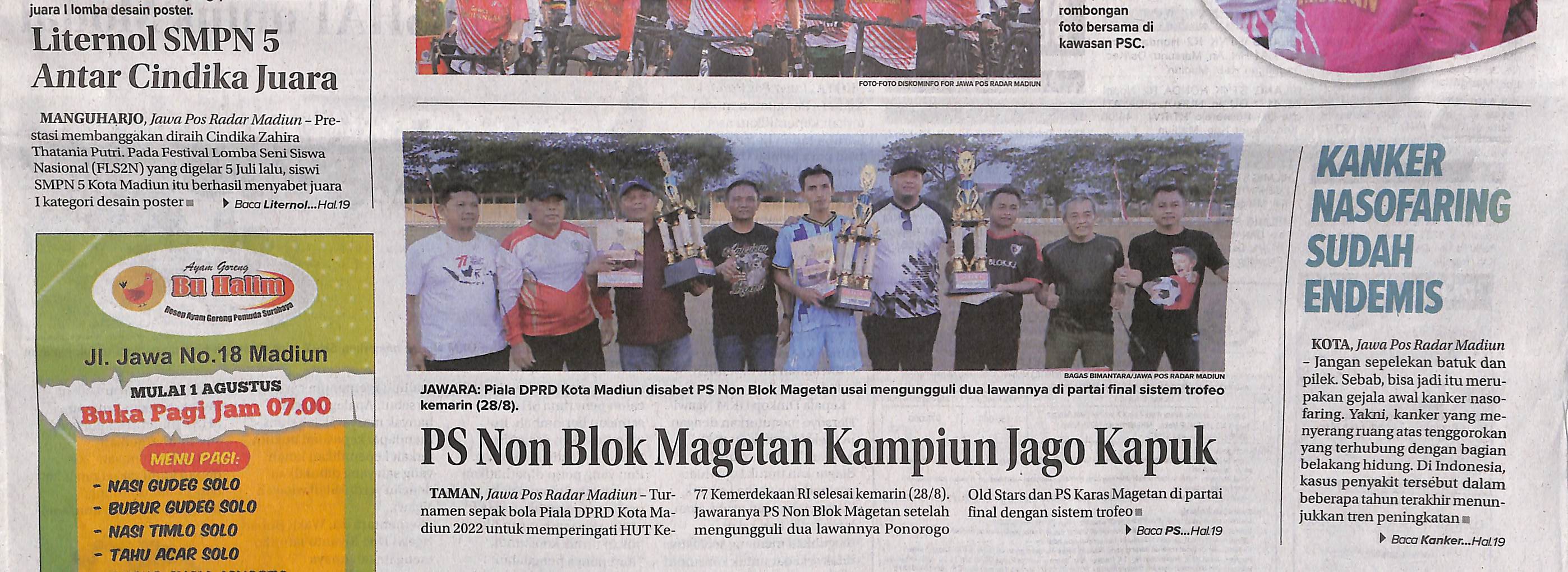 Kanker Nasofaring Sudah Endemis