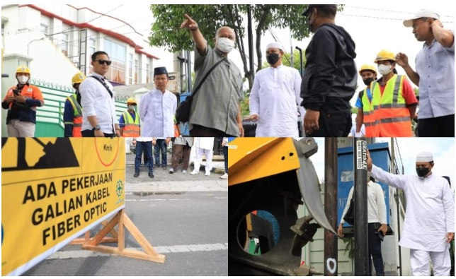 Walikota Madiun Targetkan Penataan Kabel Bawah Selesai Dalam Waktu Enam Bulan