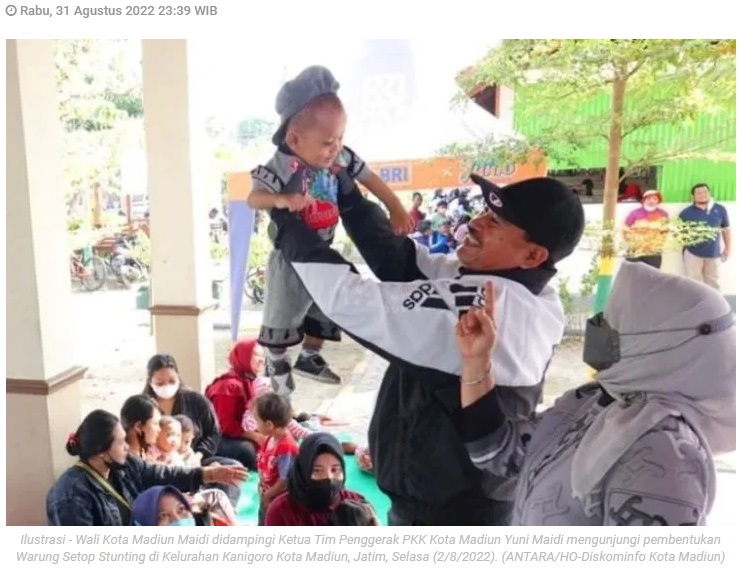 Tangani kekerdilan anak, Pemkot Madiun siapkan Rp5,4 miliar