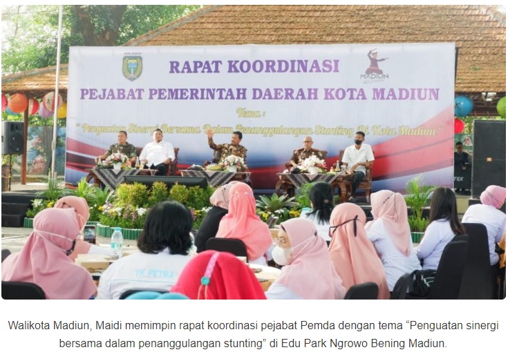 Penuhi Gizi, Pemkot Madiun Siapkan Warung Stop Stunting