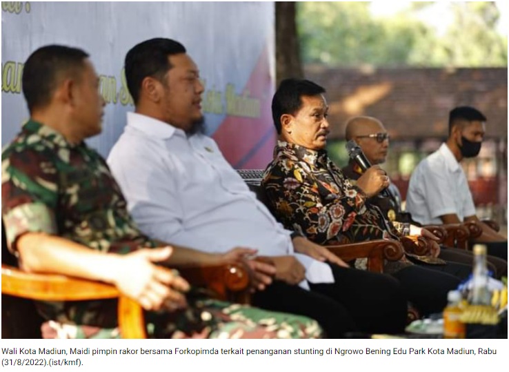 Warung Stop Stunting, Salah Satu Program Wali Kota Madiun Tekan Stunting