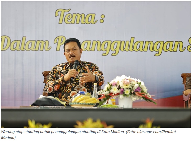 Cegah Stunting, Wali Kota Madiun Siapkan Warung Stop Stunting di Setiap Kelurahan