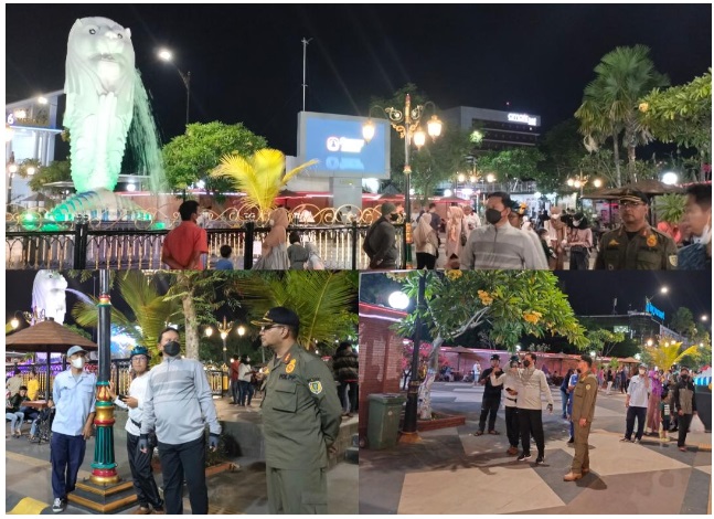 Tak Kenal Lelah, Malam Hari Walikota Madiun Cek Fasilitas Umum