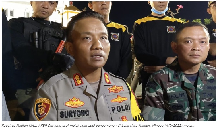 Polisi Amankan 12 Orang Terkait Perusakan dan Penyerangan di Kota Madiun