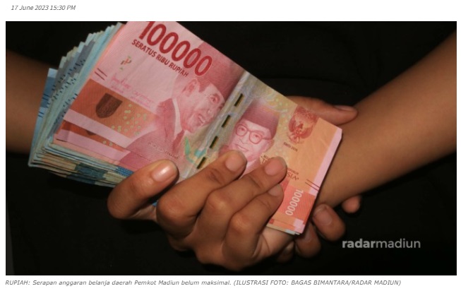 Serapan APBD Pemkot Madiun Baru 31,43 Persen