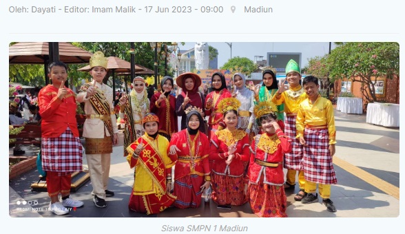 SMPN 1 Madiun Gelar Karya Proyek Pelajar Pancasila