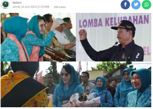 Walikota Optimis Kota Madiun Dapat Juara Lagi Dalam Lomba 10 Program Pokok PKK