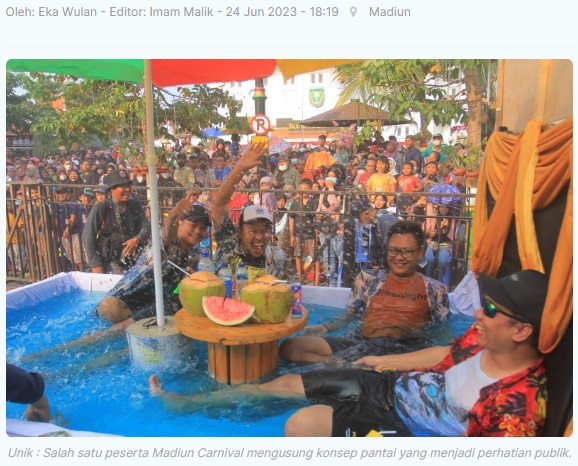 Event Madiun Carnival Dibanjiri Pengunjung