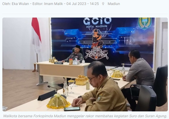 Suro-Suran Agung di Kota Madiun Dikemas dalam Event Pendekar Wisata