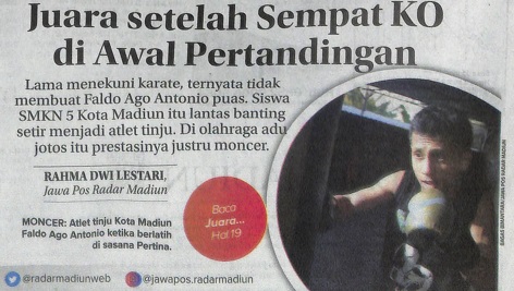 Juara Setelah Sempat KO di Awal Pertandingan