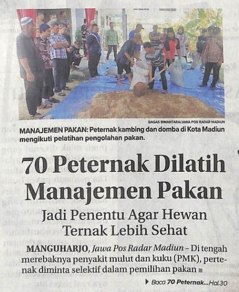 70 Peternak Dilatih Manajemen Pakan, Jadi Penentu Agar Hewan Ternak Lebih Sehat