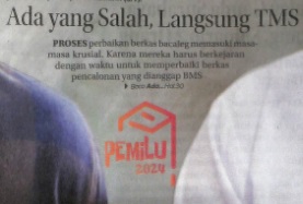 Ada yang Salah, Langsung TMS
