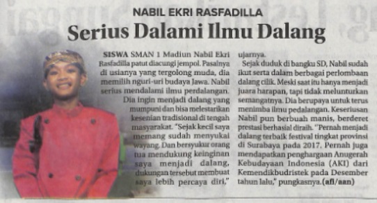 Nabil Ekri Rasfadilla, Serius Dalami Ilmu Dalang