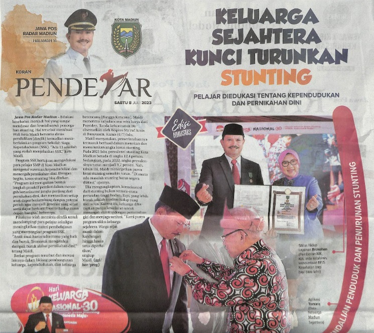 Keluarga Sejahtera Kunci Turunkan Stunting, Pelajar Diedukasi Tentang Kependudukan dan Pernikahan Dini