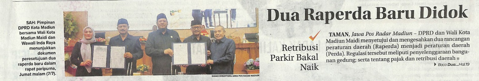 Dua Raperda Baru Didok