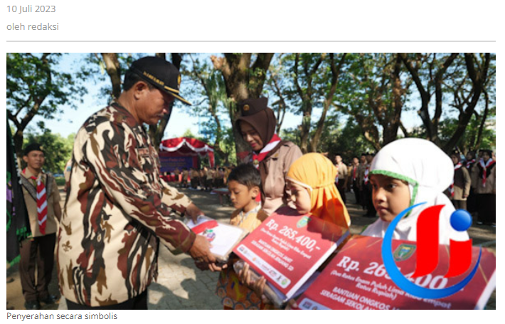 Pemkot Madiun Bagikan Ribuan Seragam Gratis dan Ongkos Jahit untuk Siswa SD dan SMP