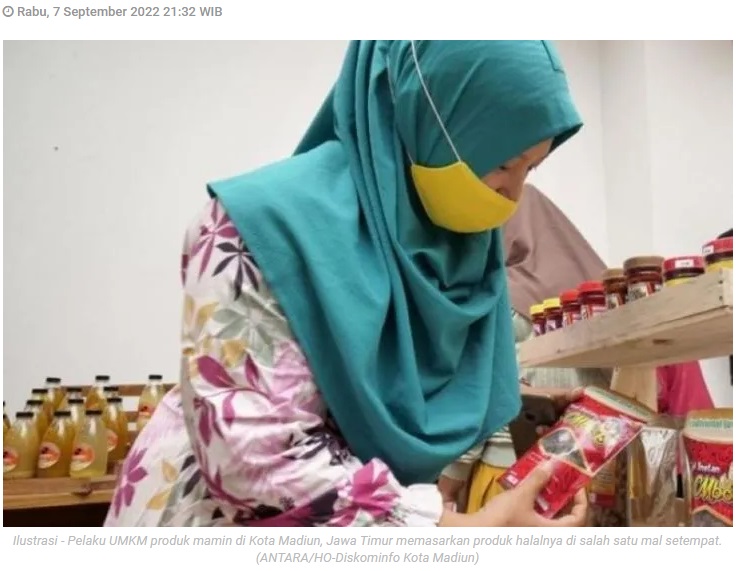 Kemenag Madiun bantu UMKM mamin dapat sertifikat halal
