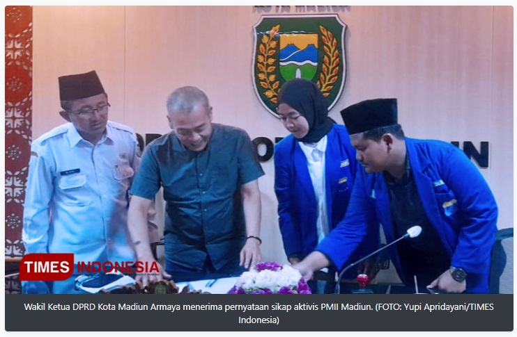 Mahasiswa Tolak BBM Naik, DPRD Kota Madiun Teruskan Aspirasi Mahasiswa ke DPR