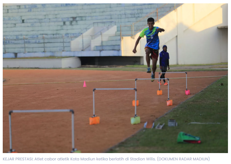 Lima Atlet Atletik Ditempa di Luar Kota, Target Medali Tunggu Hasil Seleksi KONI