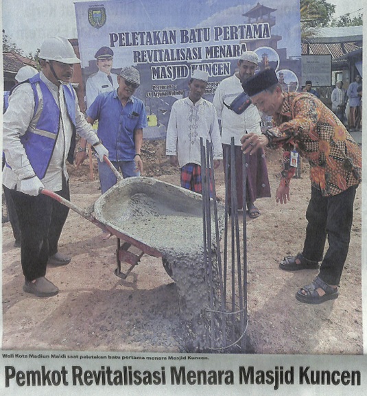 Pemkot revitalisasi menara masjid kuncen