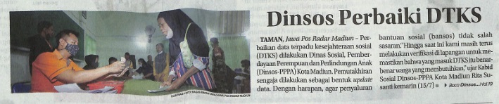 Dinsos Perbaiki DTKS