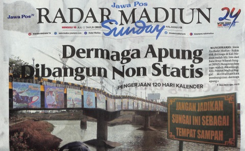 Dermaga Apung Dibangun Non Statis