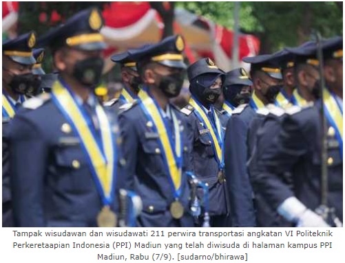 Wali Kota Madiun Hadiri Wisuda PPI Angkatan VI
