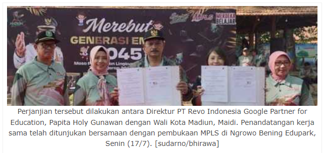 Google Partner for Education Dampingi Kota Madiun Wujudkan Generasi Emas 2045