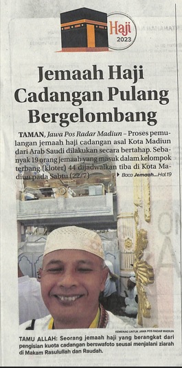 Jemaah Haji Cadangan Pulang Bergelombang