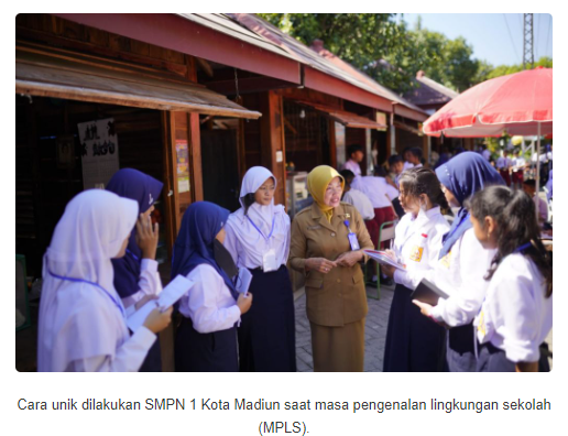 MPLS di Kota Madiun, Siswa Juga Dikenalkan Wisata Lapak UMKM Kelurahan