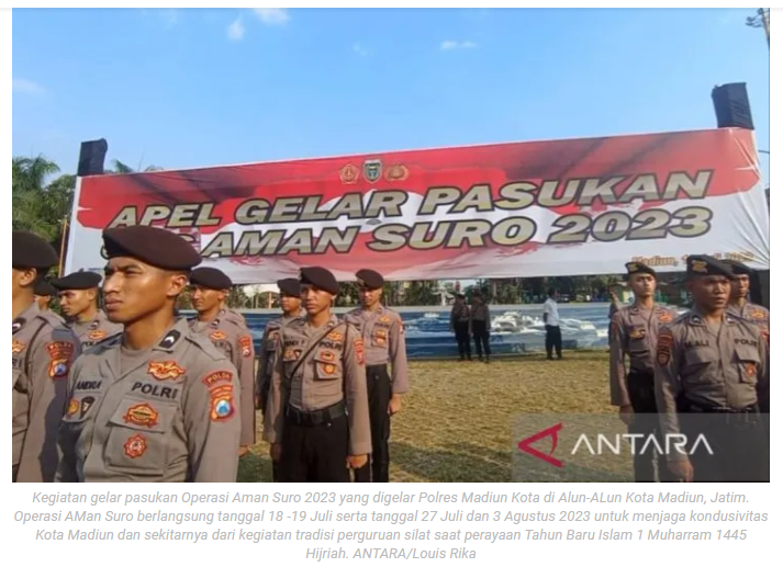 Mimpi menjadikan tradisi suroan pendekar di Madiun jadi ikon ekraf