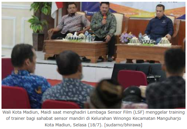 LSF Gelar Sahabat Sensor Mandiri di Kelurahan Winongo Kota Madiun