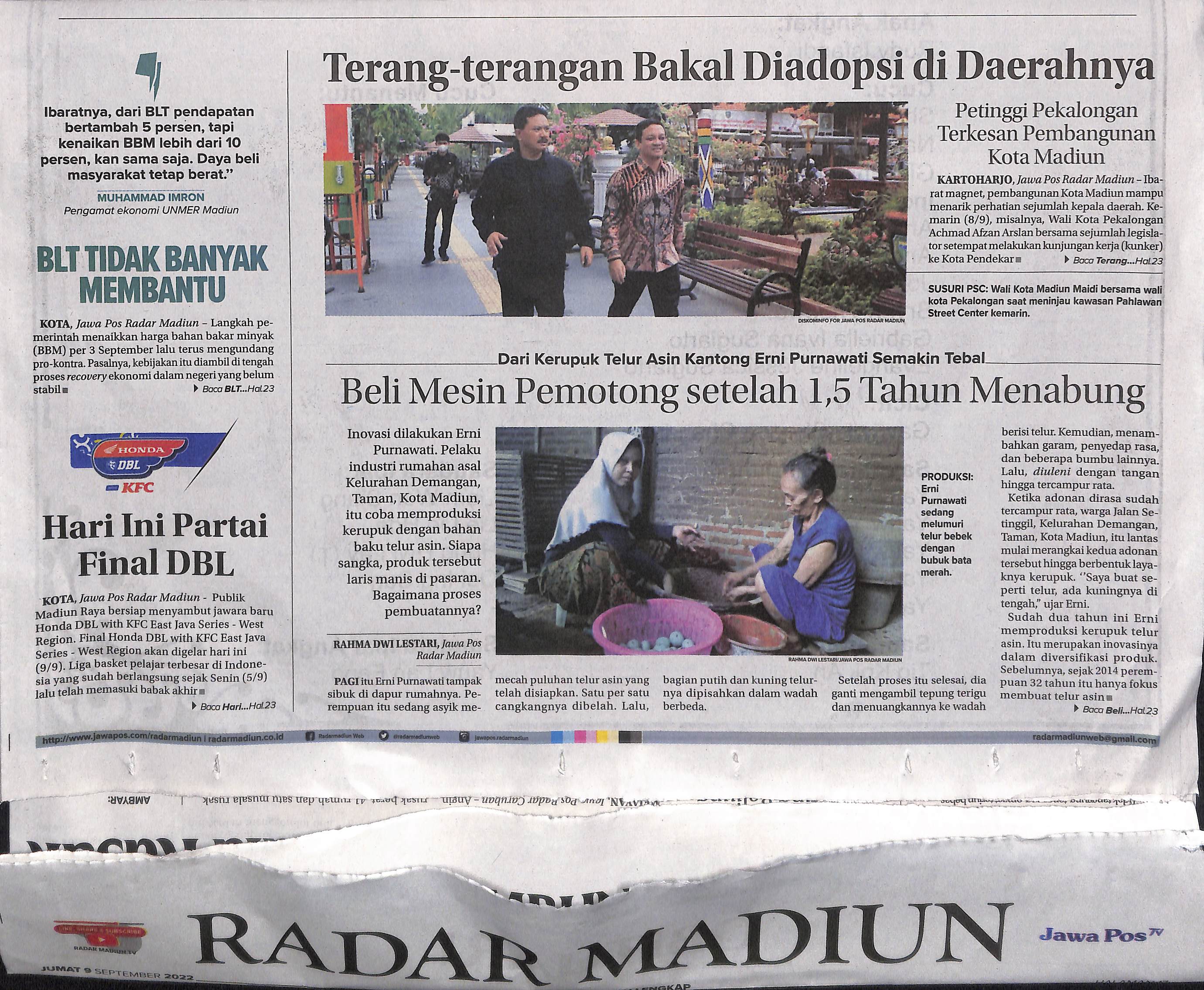 Terang-Terangan Bakal Diadopsi di Daerahnya, Petinggi Pekalongan Terkesan Pembangunan Kota Madiun