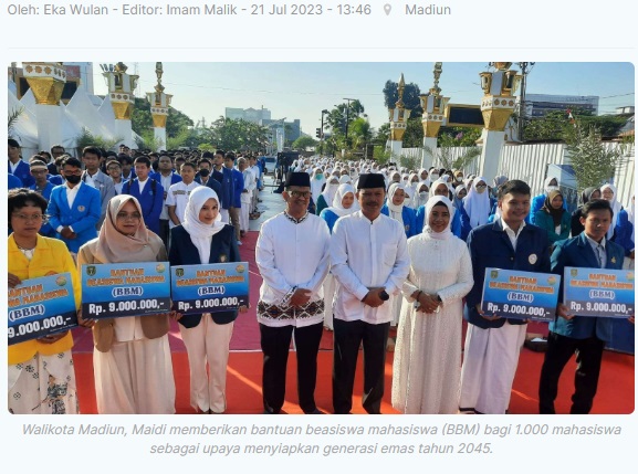 Program BBM Kota Madiun Sentuh 1.000 Mahasiswa