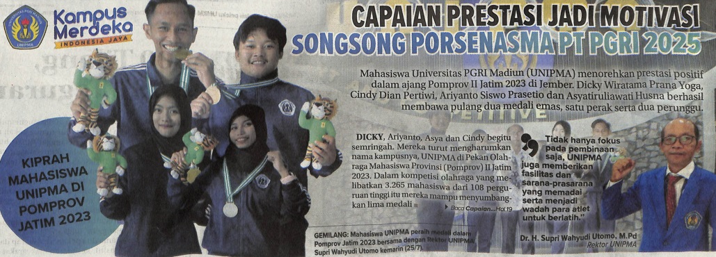 Capaian Prestasi Jadi Motivasi, Songsong Porsenasma PT PGRI 2025