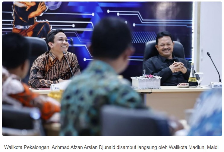 Walikota dan DPRD Pekalongan Kagum Dengan Pembangunan Kota Madiun