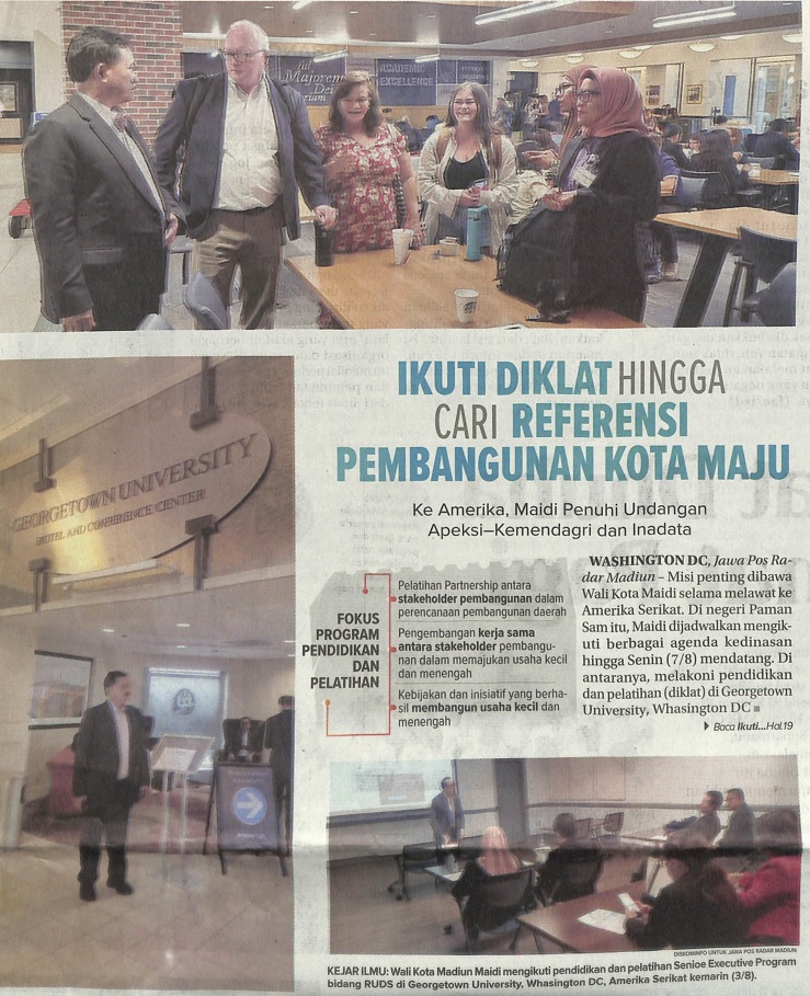 Ikuti Diklat Hingga Cari Referensi Pembangunan Kota Maju, Ke Amerika, Maidi Penuhi Undangan Apeksi-Kemendagri dan Inadata