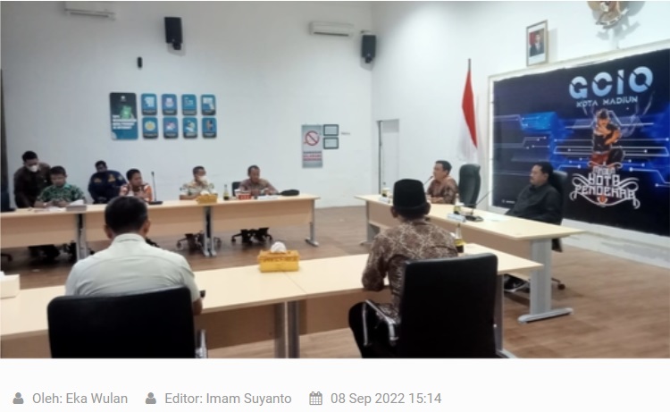 Kota Madiun Jadi ‘Jujugan’ Studi Tiru Daerah Lain